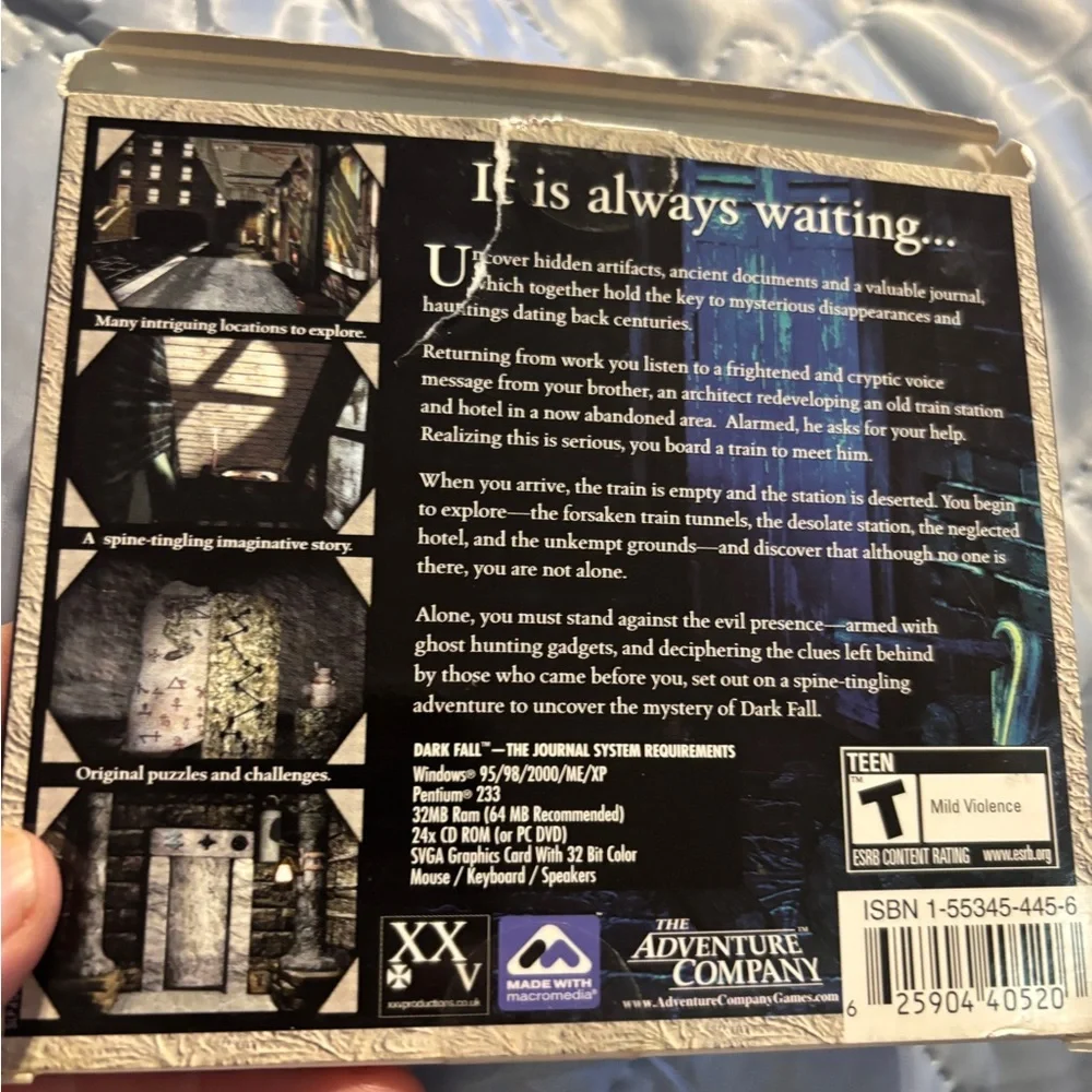 Dark Fall: The Journal PC CD-ROM Game